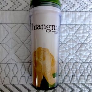 Chiang Mai Starbucks 12 oz. Thermos w/ Elephant